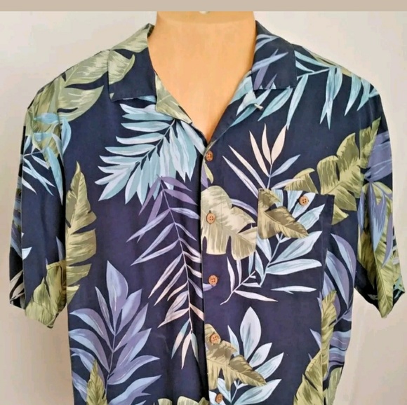 St. John's Bay Other - St John's Bay 100% Silk Hawaiian XL